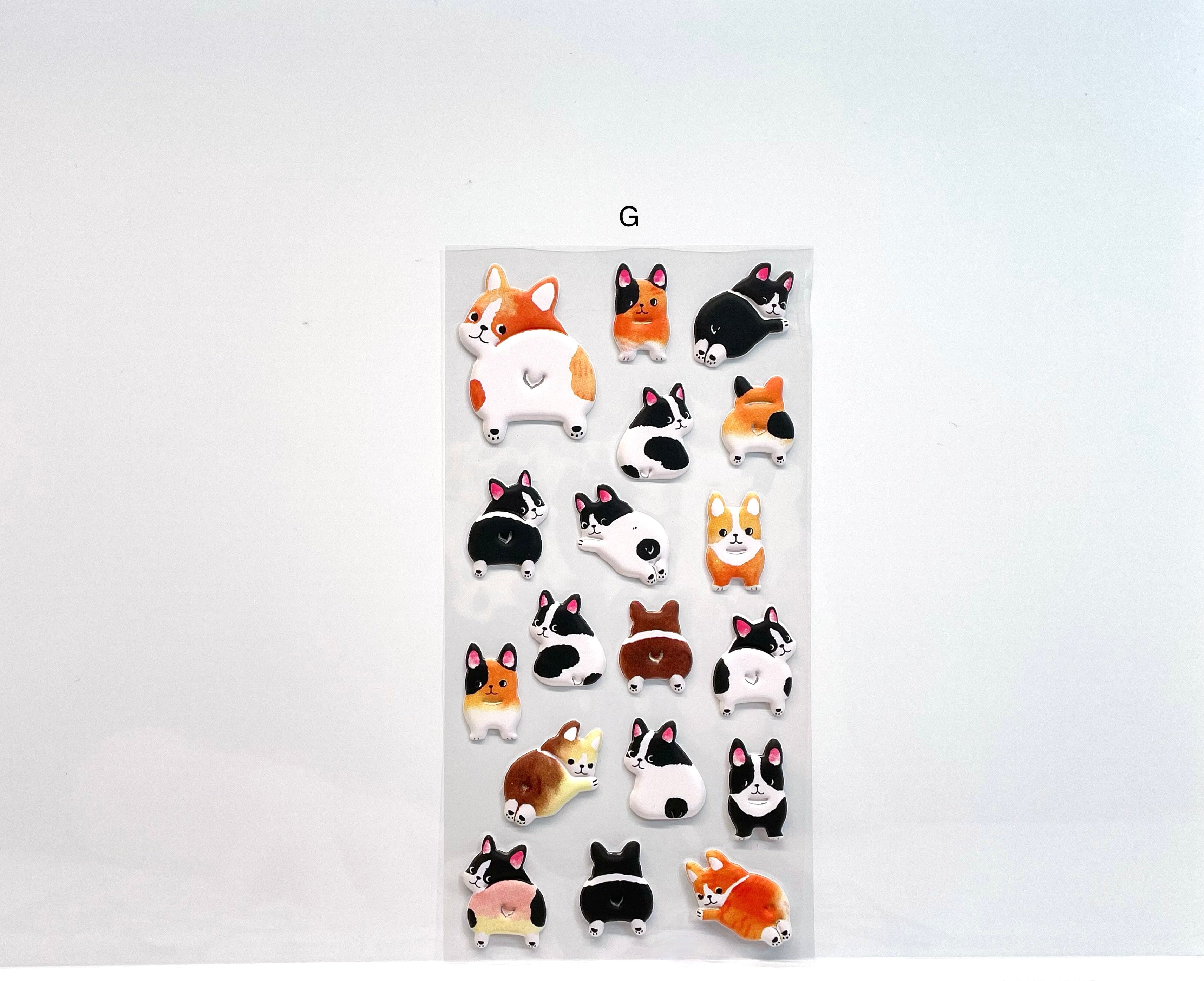 3D Puffy Animal Sticker